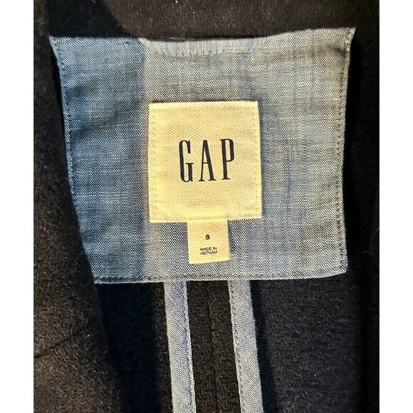 Gap Mens Navy Blue Wool Blazer Sports Coat Jacket Small EUC - Picture 6 of 7